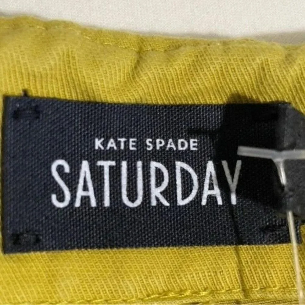 Kate Spade New York Women's Green Shorts - Picture 5 of 6